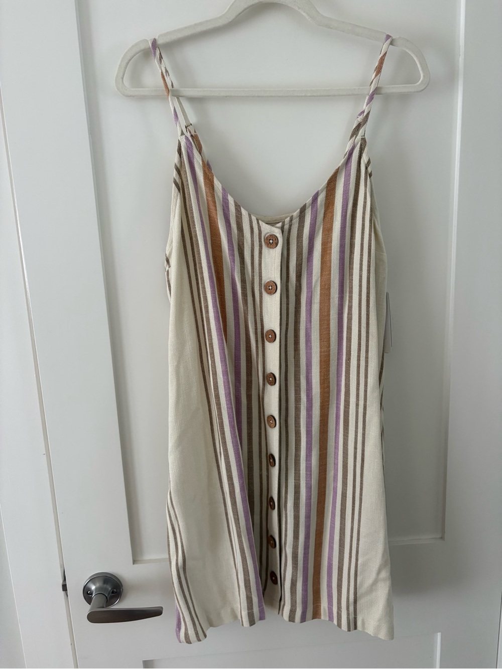 Rip Curl Montego Stripe Dress Adjustable straps summer spring vacation XL NWT